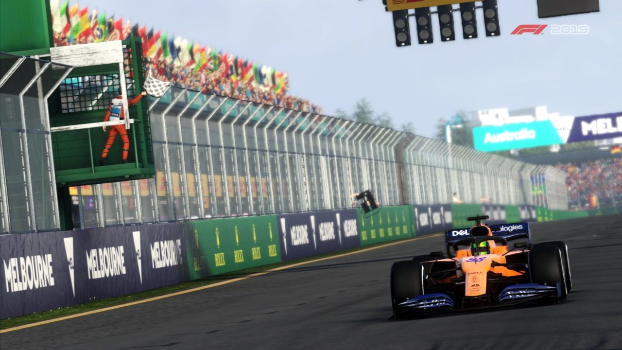 Virtual Formula 1 in Melbourne